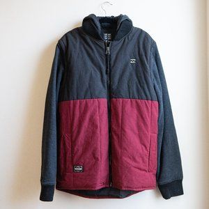 Billabong Mens Zip Up Vest Hoodie